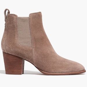 Madewell Regan Boot in Suede Size 10